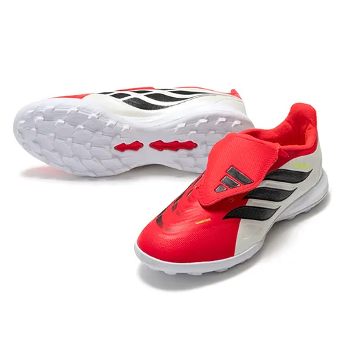 アディダス キッズ プレデター LEAGUE FT TF ルシッドレッド/コアブラック/フットウェアホワイト ジュニアサッカーシューズ