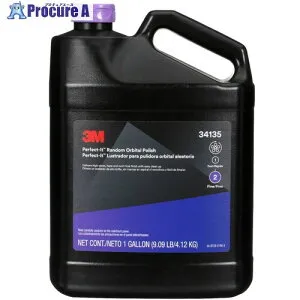 3M パーフェクト・イット(TM) ランダムオービタル 仕上げコンパウンド 34135 34135 4本 ■▼693-0294 【送料都度見積】