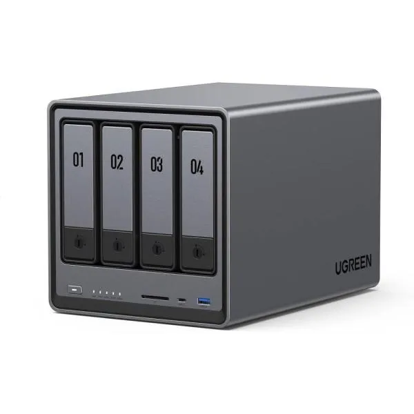 UGREEN NASync DXP4800 NASync DXP4800 4-Bay デスクトップ NAS 2年保証付