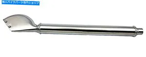 クロームパーツ 1930年のクローム仕上げフィッシュテールマフラー - 1936ハーリーVL VLHモデル1034-35 CHROME Finish FISHTAIL MUFFLER for 1930 - 1936 Harley VL VLH Models 1034-35【並行輸入品】