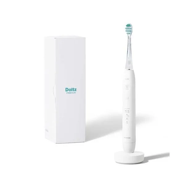 電動歯ブラシ パナソニック ドルツプレミアム W音波振動ハブラシ EW-DP38-W ホワイト 軽量 約95g アプリ対応