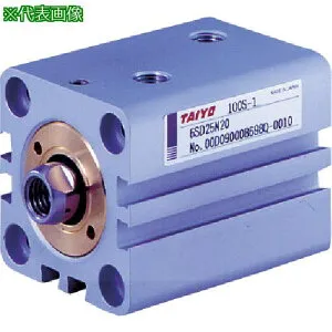 ■TAIYO 薄形油圧シリンダ〔品番:100S16SD25N15〕【8392219:0】[送料別途見積り][掲外取寄][店頭受取不可]