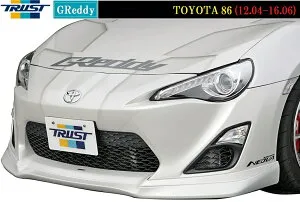 【M's】トヨタ 86 前期 ZN6（12.04-16.06）TRUST GReddy フロントスカート／／17010098 ウレタン製 トラスト エアロ パーツ TOYOTA ハチロク フロントスポイラー リップスポイラー バンパー 社外品 未塗装