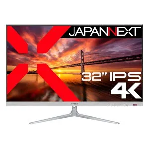 ジャパンネクスト [JN-IPS321UHD] 32インチ ワイド 4K液晶ディスプレイ(3840x2160/IPS/DPx2/HDMIx2/PIP・PBP/スピーカー/チルト/非光沢/2年保証)