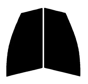 GHOST2 NEO(ゴースト2 ネオ) オーロラ79 運転席・助手席 メルセデス・ベンツ Aクラス W169カット済みカーフィルム UVカット 99％ 紫外線対策 断熱 IR効果 遮熱効果