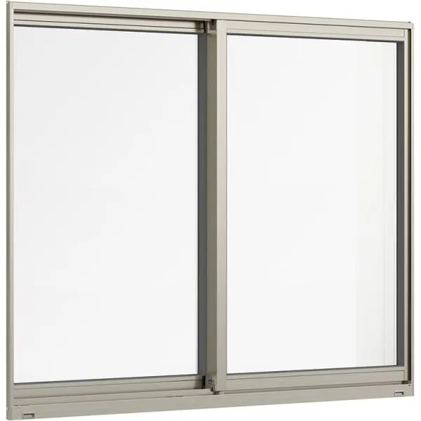 サーモスL 引違い 2枚建て Low-E複層ガラス / アルミスペーサー仕様 07409 W：780mm × H：970mm LIXIL リクシル TOSTEM トステム