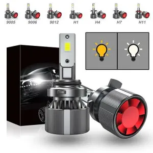 スーパー ブライト 110W 20000LM 6500K ヘッドライト H7 H4 H1 H8 H11 H3 HB3 9005 HB4 9006 LED CAN-BUS オート ライト バルブ ランプ 9006-HB4 AL-RR-5289 AL Car parts