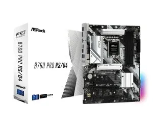ASRock マザーボード B760 Pro RS/D4 Intel 第12世代 13世代 CPU ( LGA1700 )対応 B760チップセット DDR4 ATX マザーボード 国内正規代理店品