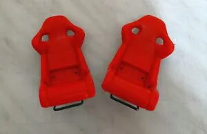 【送料無料】ホビー 模型車 車 レーシングカー フェラーリシート2 sedili seats per ferrari f40testarossa 18 pocher altri ricambi