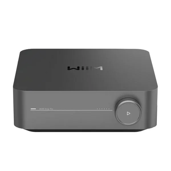 WiiM ストリーマー機能内蔵アンプ(ダークグレー)《WiiM Amp Pro》 WiiM WIM-WAMPPRO-DG 返品種別A