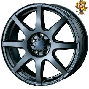 ホイールのみ1本 BEST AZ sports LX-8 (DGM) 18インチ 7.5J PCD:120/5H インセット:40 (トヨタ車平座ナット専用) 【法人宛て発送限定】