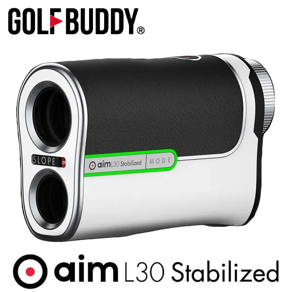 GOLFBUDDY ゴルフバディ golfzon aim L30 ビューファインダー 24モデル！手ぶれ防止 距離計 Stabilized＆JOLT 距離測定器 コンパクト 簡単 ZST+ ジョルト