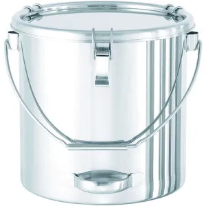 ■MONOVATE 吊り下げ式下部取っ手付密閉容器(クリップ式/NBR) 10L CTBD24PNA(1474467)[法人限定][外直送元]