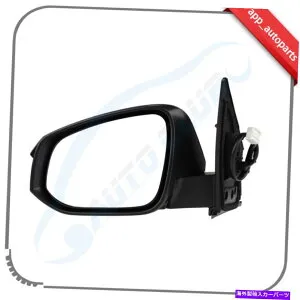 USミラー ミラーパワーブラックテクスチャの加熱信号2014トヨタRAV4ドライバー左側 Mirror Power Black Textured Heated Signal For 2014 Toyota RAV4 Driver Left Side【並行輸入品】