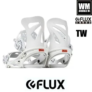23-24 FLUX TW - WHITE - 国内正規品 バインディング スノーボード