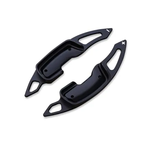 YALISINIOM パドルシフト延長 用 GS 250 GS350 2011-2020 LM 300 LM500 RX 350 2015-2021 合金シフターパドル車のステアリングホイールシフトパドル(Q)