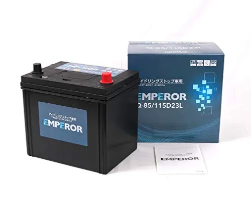 EMPEROR アイドリングストップ車対応バッテリー Q-85/115D23L マツダ CX-5 2.5i 4WD 2017年2月～2018年8月