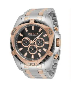 インビクタ メンズ アクセサリー 腕時計 Invicta Men's 34135 Bolt Quartz Chronograph Grey Dial Watch Grey グレー