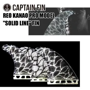 【4/24～4/26エントリーでP10倍】CAPTAIN FIN キャプテンフィン フィン シグネチャー REO KANAO SOLID LINE 金尾玲生 FCS futures. フューチャー トライフィン 日本正規品