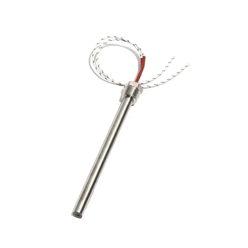 12*350 ミリメートルサイズ DN15/21 ミリメートル糸シングルエンド加熱管 1500 ワット/2000 ワット/2500 ワットカートリッジヒーター要素給湯器用ナット(110V,2500W 12x350mm)