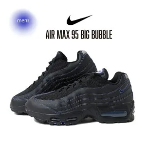 【15時までのご注文で即日発送！！】NIKE ナイキ エアマックス ビッグバブル スニーカー AIR MAX 95 Big Bubble Black/Persian Violet ( 97 黒 ブラック 紫 パープル メンズ IB7936-001 )