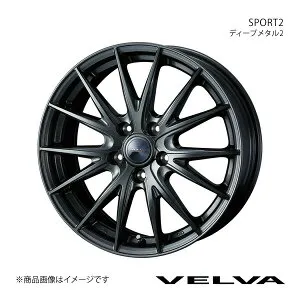 VELVA/SPORT2 GS 190系 4WD アルミホイール1本【17×7.0J 5-114.3 INSET40 ディープメタル2】0039164