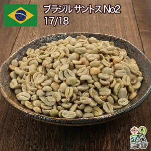 コーヒー 生豆 ブラジル サントス No2 17/18 珈琲 スペシャルティ 送料無料1kg 2kg 5kg 10kg #299 DRIP TRIP