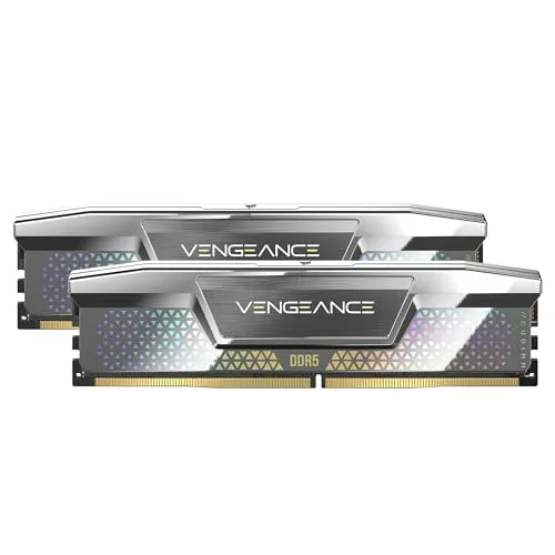 CORSAIR DDR5-8400MHz デスクトップPC用メモリ VENGEANCE CUDIMM DDR5シリーズ Intel XMPメモリキット 48GB ブラック [24GB×2枚] CMKC48GX5M2X8400C40