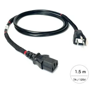 The NUDE CABLE D-Tune Type-R 1.5m 125V 7A