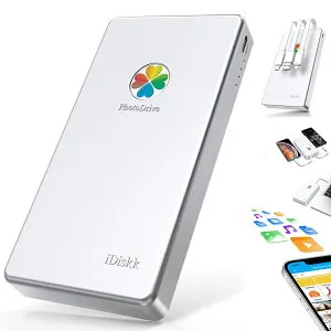 【Apple mfi認証済1024GB iPhone16対応】iDiskk iPhone外付けハードドライブ 1TB 2.5インチ外部hdd フラッシュドライブメモリ【Lightning+Type-C+USB 3本ケーブル本体に付き】