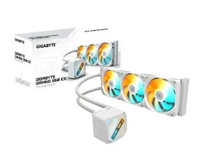GIGABYTE GAMING 360 水冷CPUクーラー ホワイト 360mm AIO ARGB 120mmファン×3 簡易水冷 Intel LGA1700/1200/115x AMD AM5/AM4対応 送料無料