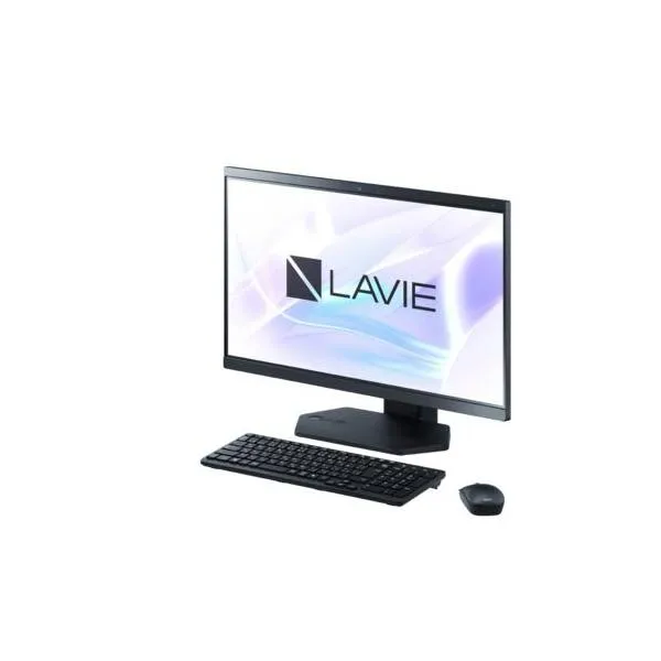 NEC LAVIE A23 PC-A2355LABB 23.8型 Core i5 Win11Home メモリ16GB SSD512GB Officeオプション付 一体型デスクトップ ファインブラック