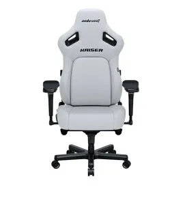 【エントリーで最大全額ポイント還元｜5/6まで】 Andaseat｜アンダシート ゲーミングチェア [シート W490xD470xH1280～1340mm] Kaiser4(エコレザー) クラウディホワイト GC-Kaiser4/CLWH