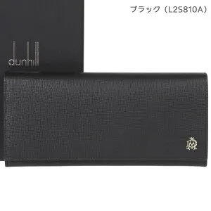 ダンヒル 財布 DUNHILL フラップ長財布 ブランド フラップ かぶせ蓋 見開き フルハム フラム FULHAM LONG WALLET ブラック ネイビー バイカラー メンズ L2S810A 20R2B10MF469R 選べる2カラー【在庫あり】【