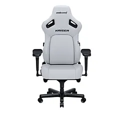 ANDASEAT GC-Kaiser4/CLWH ゲーミングチェア [シート W490ｘD470ｘH1280～1340mm] Kaiser4(エコレザー) クラウディホワイト