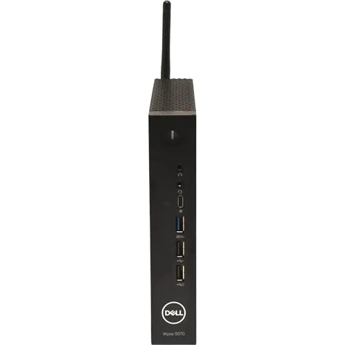 【整備済み品】 Dell/デル/Wyse 5070 Thin Client miniデスクトップパソコン Pentium SILVER J5005 デスクトップPC 8GB 256GB SSD,Office 2021搭載 MS Win11 /TypeC/4