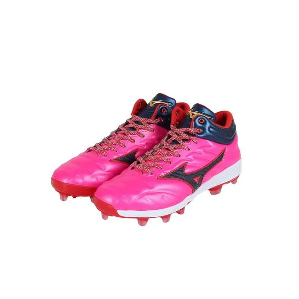 ミズノ（MIZUNO）（メンズ、レディース）野球スパイク ミズノプロ クッション レボプロ MID TPU ワイド 11GP253064