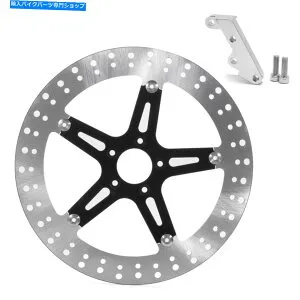 front brake rotor Harley Dynaスーパーグライド低ライダーFXDB 06-17用15インチブレーキフロントローターキット 15 Big Brake Front Rotor Kit for Harley Dyna Super Glide Low Rider FXDB 06-17【並行輸入品】