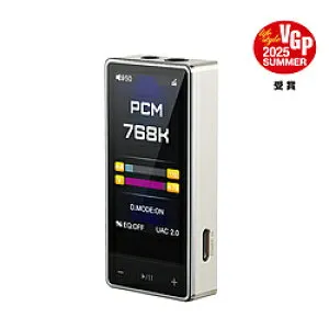 FiiO(フィーオ) ヘッドホンアンプ Titanium Gold FIO-QX13-G ［ハイレゾ対応 /DAC機能対応］ FIOQX13G