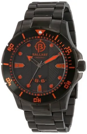 バラスト Ballast Men's BL-3114-66 Vanguard Analog Display Swiss Quartz Black Watch 男性 メンズ 腕時計 【並行輸入品】