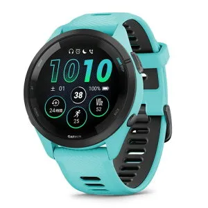 GARMIN（ガーミン）GPSランニングウォッチ Forerunner 265 Music Aqua 日本