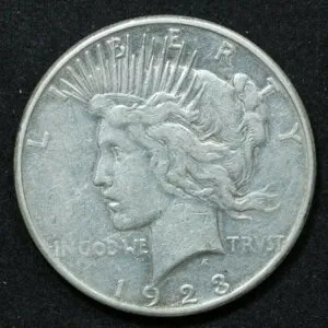 1923年 S ピースドル - 銀貨 - サンフランシスコ