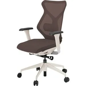 ■ITOKI セクアチェア ハイバック ベースカラーWW アジャスタブル肘 張地 チョコレートブラウン〔品番:KG367JV1WWH2〕【3818784:0】[送料別途見積り][法人・事業所限定][外直送][店頭受取不可]