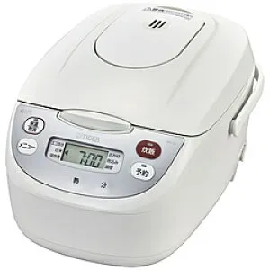 TIGER(タイガー) 炊飯器 炊きたて ホワイト JBH-G102-W ［5.5合 /マイコン］ JBHG102