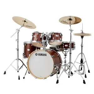 TMP0F4SAC [Tour Custom/20バスドラムスタンダードセット + A Custom シンバルセット] 【カラー：チョコレートサテン:CHS】 YAMAHA (新品)
