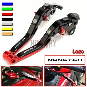 Motorrad 拡張ブレーキクラッチレバー Ducati 821 モンスター/ダーク/ストライプ 2014-2017 Motorrad Extend Brake Clutch Lever For Ducati 821 MONSTER/Dark/Stripe 2014-2017 【並行輸入品】