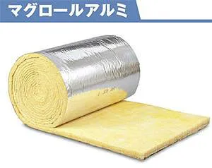 厚さ 25 幅 910 長さ 22000mm 入数1 マグ グラスウール マグロールアルミ ロールタイプ AR2425【法人届け価格】 ※個人宅、現場入れ料金変動