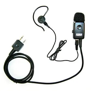 アルインコ ALINCO EME-21AB カナル型イヤホンマイク 2ピンタイプ