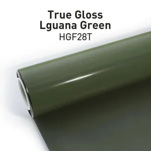 KKVINYL カーラッピングフィルム True Gloss Lguana Green HGF28-T (1.52mx18m)