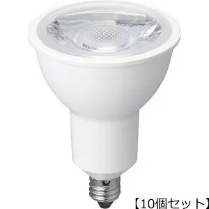 YAZAWA 【10個セット】 YAZAWA ハロゲン形LED 広角 電球色 LDR7LWE11/2X10